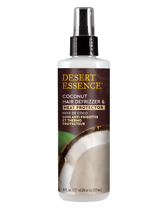 COCONUT HAIR DEFRIZZER & HEAT PROTECTOR 237 ML DESERT ESSENCE