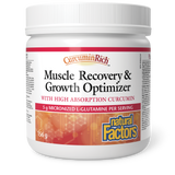 MUSCLE RECOVERY GROWTH 156 G CURCUMIN RICH NATURAL FACTORS