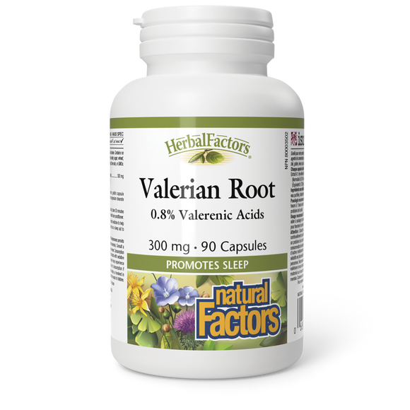 VALERIAN ROOT 300 MG 90 CAPS NATURAL FACTORS