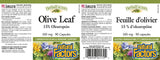 OLIVE LEAF 500 MG 90 CAPS NATURAL FACTORS