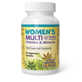 WOMEN'S MULTIVITAMINS & MINERALS 60 CAPS NATURAL FACTORS