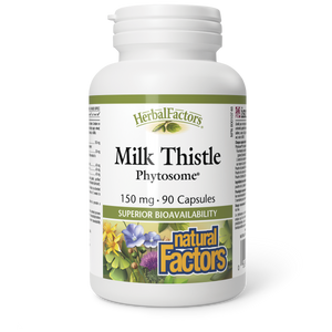 MILK THISTLE PHYTOSOME 150 MG 90 CAPS NATURAL FACTORS