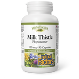 MILK THISTLE PHYTOSOME 150 MG 90 CAPS NATURAL FACTORS