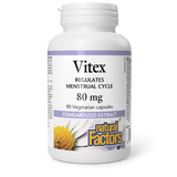 VITEX STANDARDIZED EXTRACT 80 MG 90 CAPS NATURAL FACTORS