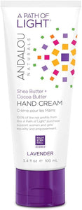 SHEA & COCOA HAND CREAM LAVENDER 100 ML ANDALOU