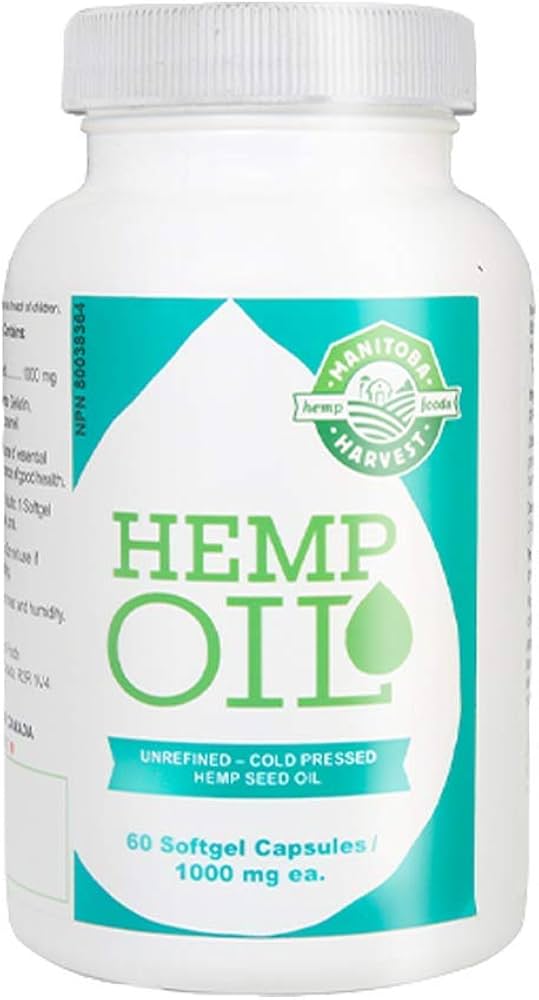 HEMP SEED OIL 1000 MG 60 SOFTGELS MANITOBA HARVEST