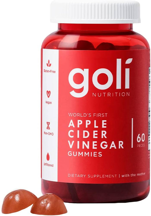 APPLE CIDER VINEGAR 60 GUMMIES GOLI