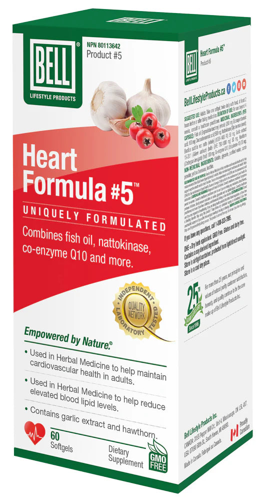 HEART FORMULA 60 SOFTGELS BELL