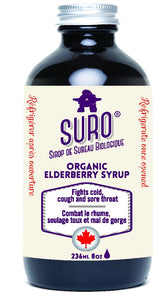 ELDERBERRY SYRUP ORGANIC 236 ML SURO