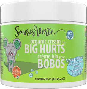 BIG HURTS BOBOS ORGANIC CREAM 60 G SOURIS VERTE