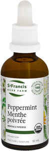 PEPPERMINT TINCTURE ORGANIC 50 ML ST. FRANCIS