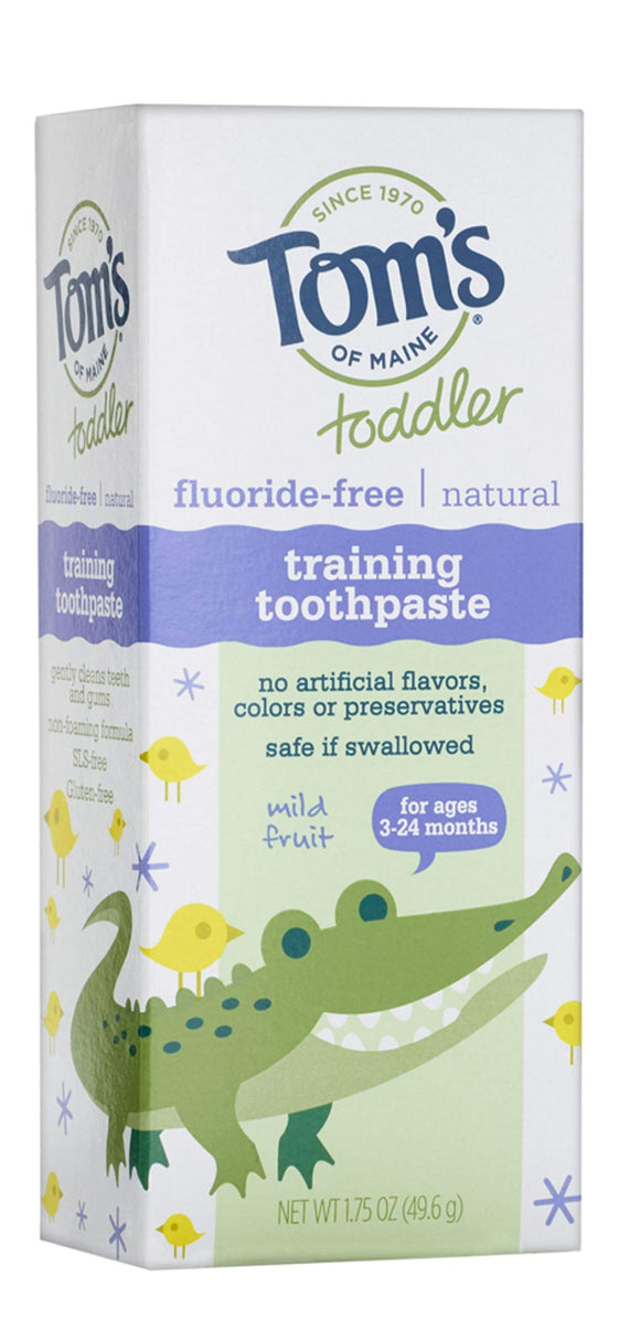 TODDLER TRAINING TOOTHPASTE  3-24 MONTHS 52 ML TOM'S OF MAINE