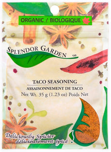 TACO SEASONING 35 G SPLENDOR GARDEN