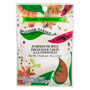 PUMPKIN PIE SPICE ORGANIC 35 G SPLENDOR GARDEN