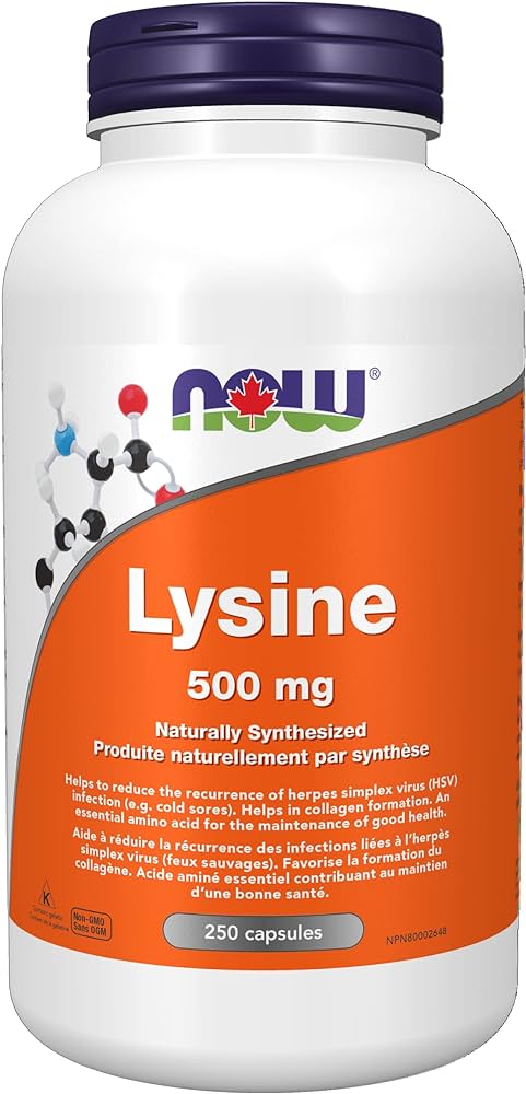 L-LYSINE 500 MG 250 CAPS NOW