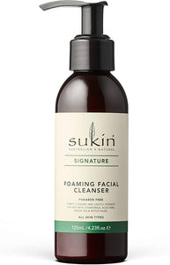 FOAMING FACIAL CLEANSER PUMP 125 ML SUKIN