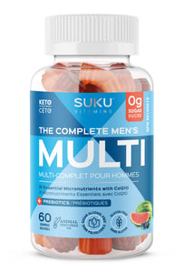 MEN'S MULTIVITAMIN 60 GUMMIES SUKU