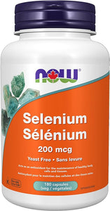 SELENIUM 200 MCG 180 CAPS NOW