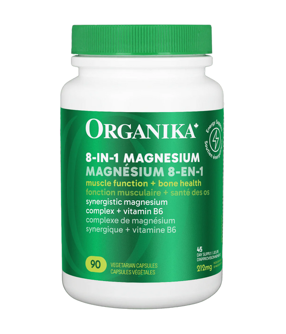 8-IN-1 MAGNESIUM 212 MG 90 CAPS ORGANIKA