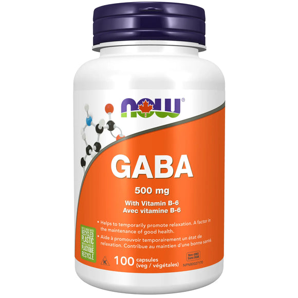 GABA 500 MG 100 CAPS NOW