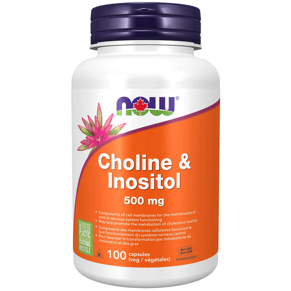 CHOLINE & INOSITOL 500 MG 100 CAPS NOW