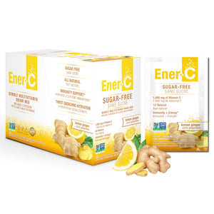 ENER-C SUGAR FREE LEMON GINGER 30 PACKS