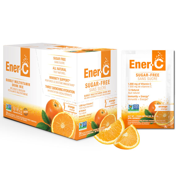 ENER-C SUGAR FREE ORANGE 30 PACKS