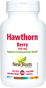 HAWTHORN BERRY 500 MG 100 CAPS NEW ROOTS