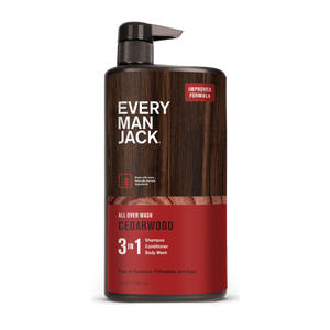 3 IN 1 ALL OVER WASH CEDARWOOD 852 ML EVERY MAN JACK