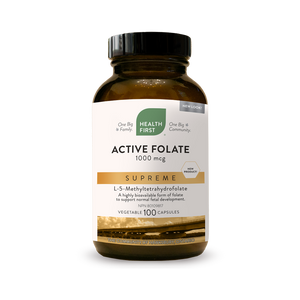 ACTIVE FOLATE 1000 MCG 100 CAPS HEALTH FIRST