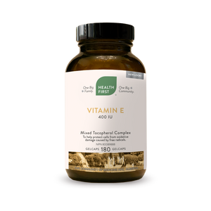 VITAMIN E 400 IU 180 SOFTGELS HEALTH FIRST