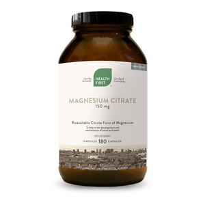 MAGNESIUM CITRATE 150 MG 180 CAPS HEALTH FIRST