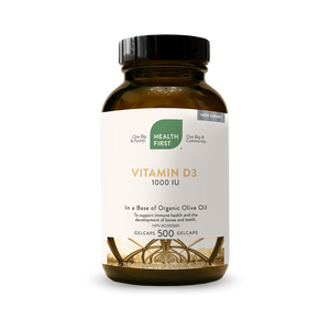 VITAMIN D3 1000 IU 500 GELCAPS HEALTH FIRST