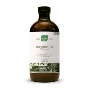 CHLOROPHYLL UNFLAVORED 150 MG 500 ML HEALTH FIRST