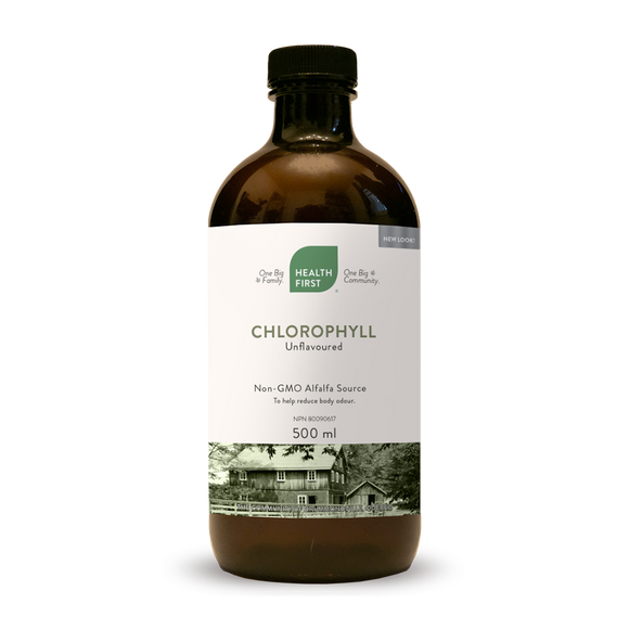 CHLOROPHYLL UNFLAVORED 150 MG 500 ML HEALTH FIRST