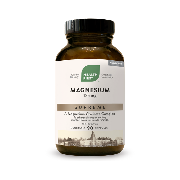 MAGNESIUM SUPREME 125 MG 90 VCAPS HEALTH FIRST