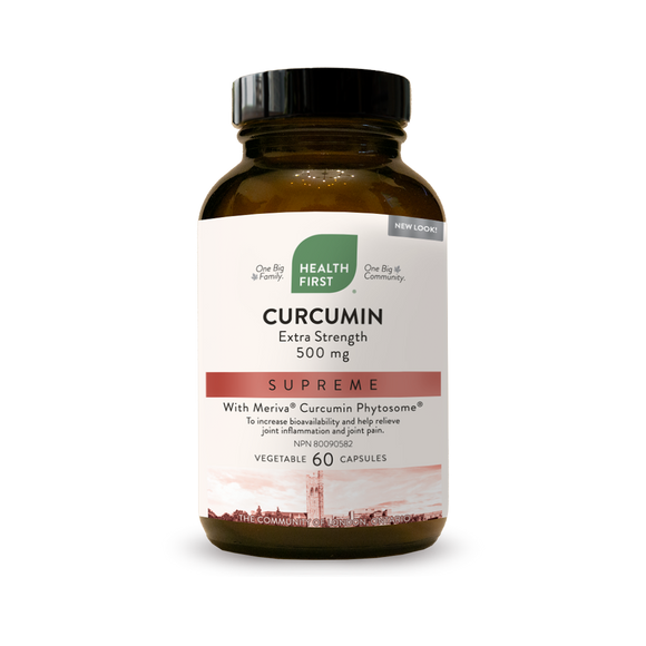 CURCUMIN SUPREME EXTRA STRENGTH 500 MG 60 CAPS HEALTH FIRST