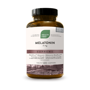 MELATONIN SUPREME 3 MG 120 TABS HEALTH FIRST