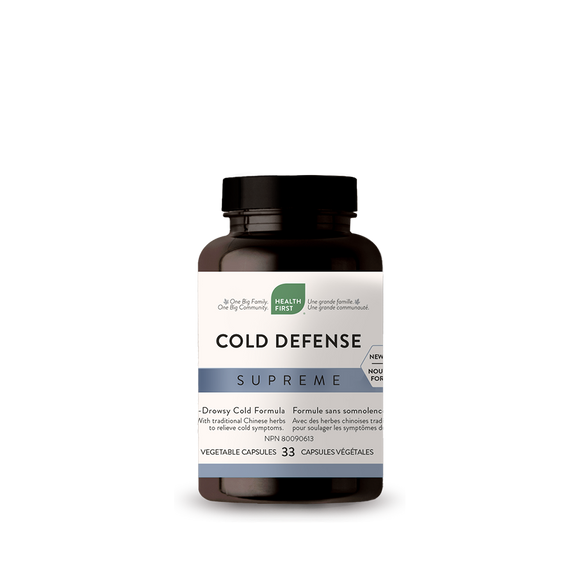 COLD DEFENSE SUPREME 33 CAPS HEALTH FIRST