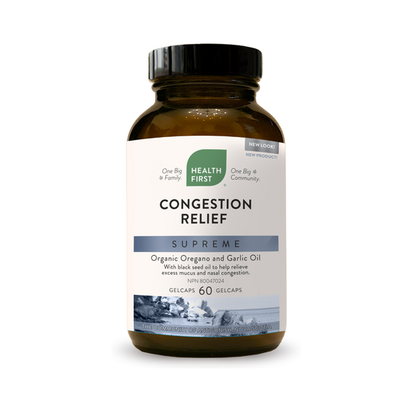 CONGESTION RELIEF SUPREME 60 CAPS HEALTH FIRST