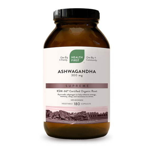 ASHWAGANDHA 300 MG 180 CAPS HEALTH FIRST