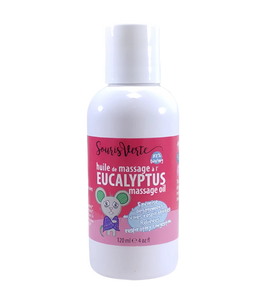 MASSAGE OIL EUCALYPTUS 120 ML SOURIS VERTE