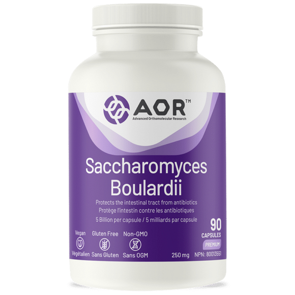 SACCHAROMYCES BOULARDII 90 CAPS AOR