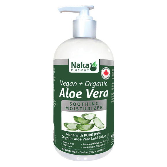 ALOE VERA VEGAN ORGANIC 340 ML NAKA