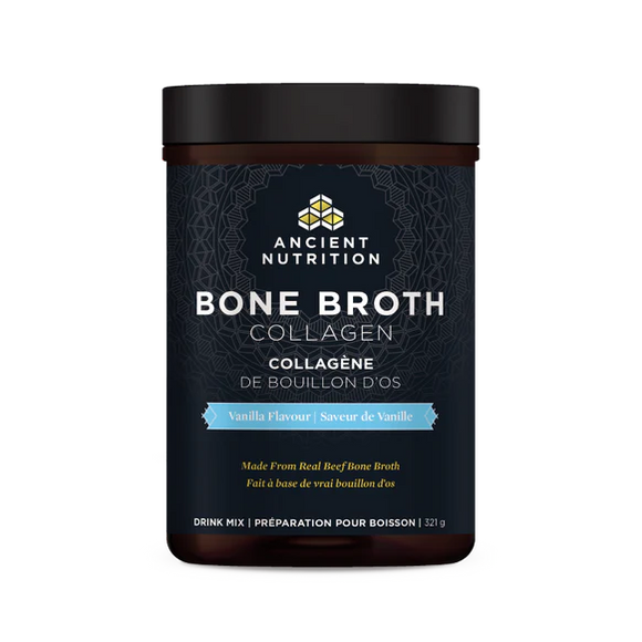 BONE BROTH COLLAGEN VANILLA 321 G ANCIENT NUTRITION