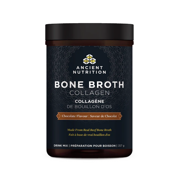 BONE BROTH COLLAGEN CHOCOLATE 357 G ANCIENT NUTRITION