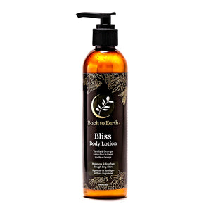 BLISS BODY LOTION VANILLA & ORANGE 240 ML BACK TO EARTH