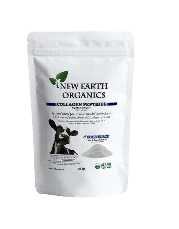 COLLAGEN PEPTIDES 454 G NEW EARTH ORGANICS