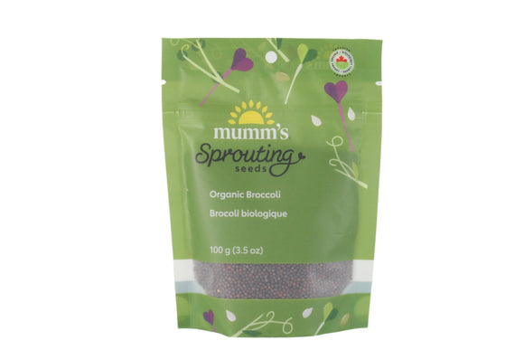 BROCCOLI SPROUTING SEEDS 100 G MUMM'S