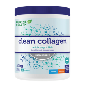 MARINE CLEAN COLLAGEN UNFLAVOURED 400 G GENUINE HEALTH